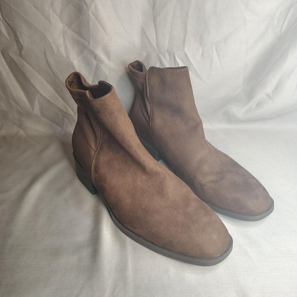 Justfab Women's Brown and Tan Boots